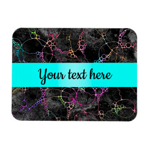 Hand- en digitaal gekleurd patroonpatroon art 44 magneet