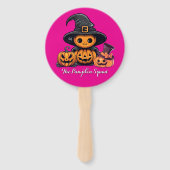 Hand Fan : HALLOWEEN Treat #01 Handwaaier (Voorkant)