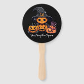 Hand Fan : HALLOWEEN Treat #09 Handwaaier (Voorkant)