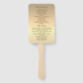 Hand Fan Handwaaier (Achterkant)