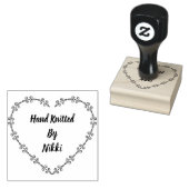 Hand gebreid door stempel (Gestempeld)