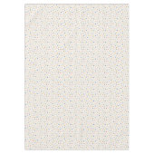 Hand gegooid driehoekspatroon tafelkleed (Voorkant)