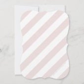 HAND GELETTERD SCRIPT zoet 16 trendy koper roze Kaart (Achterkant)