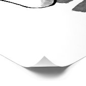 Hand geschetste Mode Perfect Poster (Hoek)