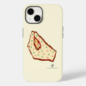 Hand Gesture Strawberry-Kiwi Pizza Case-Mate iPhone Case (Achterkant)