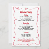 Hand getekend binden van de Know Martini Bachelore Kaart (Achterkant)