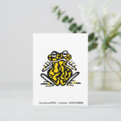Hand getekend -Corroboree FROG - Natuur -Amfibie Briefkaart (Staand voorkant)