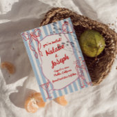 Hand getekend geschreven kleurrijke eigenzinnige l save the date