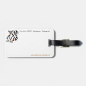 Hand getekend - LEMUR - Primaat - Madagaskar Bagagelabel (Achterkant horizontaal)