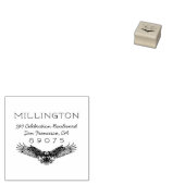 Hand-getrokken adelaar rustieke typografie retoura 	rubberstempel (Gestempeld)