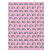 Hand getrokken blauwe krab met hamer Mallet Crab B Tafelkleed (Voorkant)