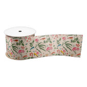 Hand getrokken Bloemen Vogels Bijen Botanische Pat Lint (Spoel)