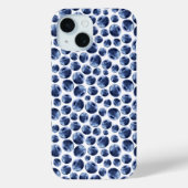 Hand getrokken Blueberries Fruit Patroon Case-Mate iPhone Case (Achterkant)