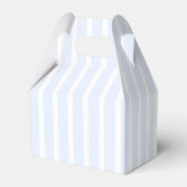 Hand getrokken boog blauw bruiloft monogram bedankdoosjes (Achterkant)