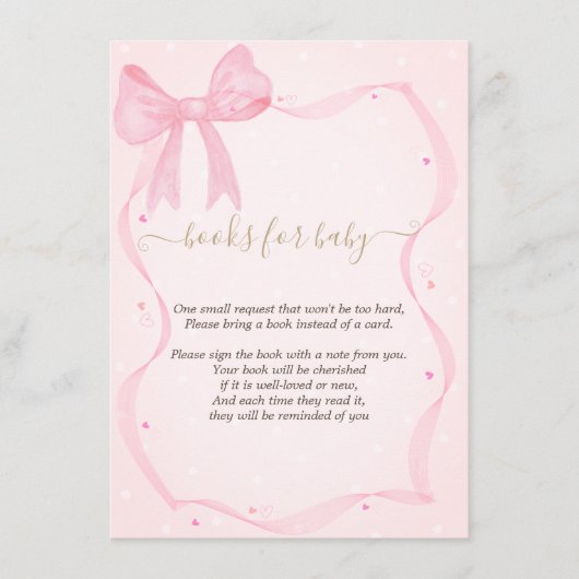 Hand getrokken boog Elegante Lijst Stippen Informatiekaartje (Voorkant)