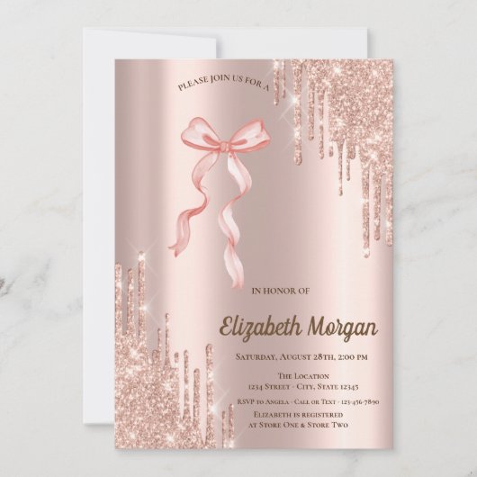 Hand getrokken boog Elegante Lijst Stippen Kaart (Voorkant)