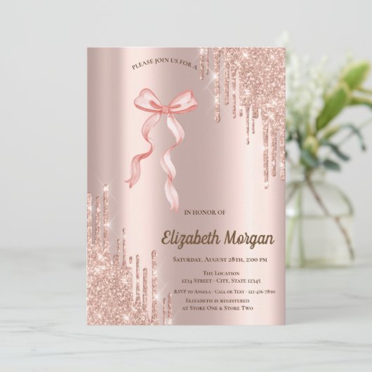 Hand getrokken boog Elegante Lijst Stippen Kaart (Staand voorkant)