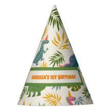 Hand-getrokken Dino-mite Verjaardagsfeestje Kleurr