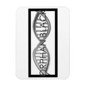 Hand getrokken DNA Magneet (Verticaal)