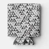 Hand getrokken driehoeken:  abstract. blikjeskoeler (Voorkant)