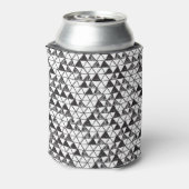 Hand getrokken driehoeken:  abstract. blikjeskoeler (Blikje Achterkant)