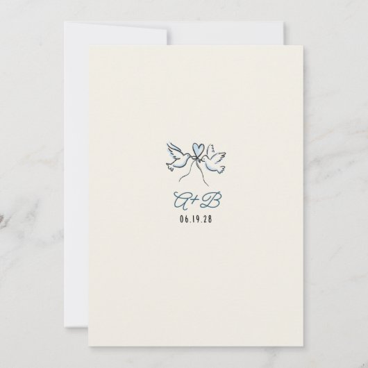 Hand getrokken Funky Whimsical Disco Vrijgezellenf Kaart (Achterkant)