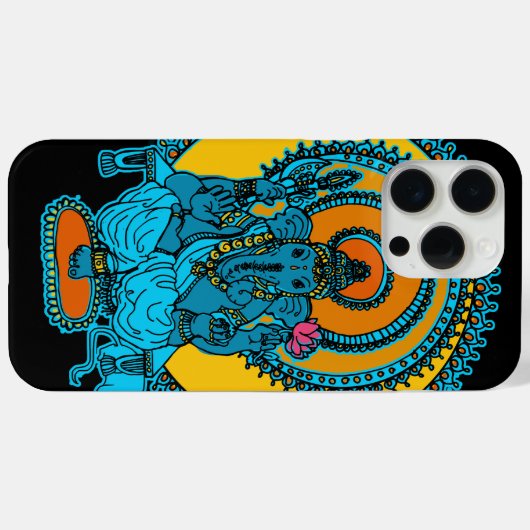 Hand getrokken Ganesh Case-Mate iPhone Case (Achterkant (horizontaal))