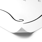 Hand getrokken geïllustreerd Afstuderen welkom Poster (Hoek)