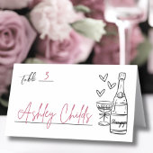 Hand getrokken grillige bruiloft