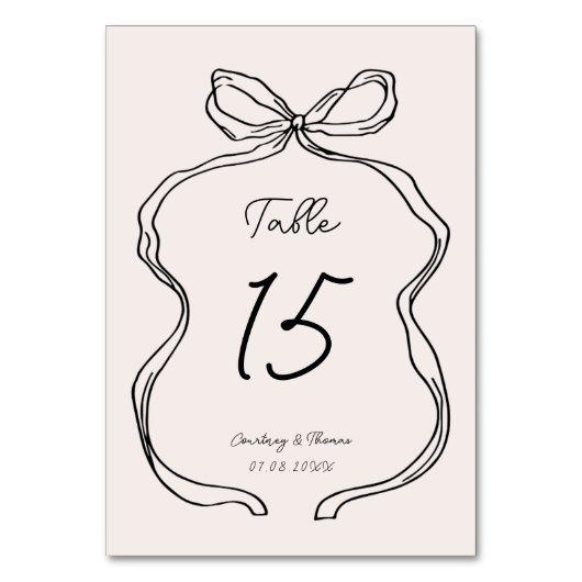 Hand getrokken grillige lint rand kaart (Voorkant)