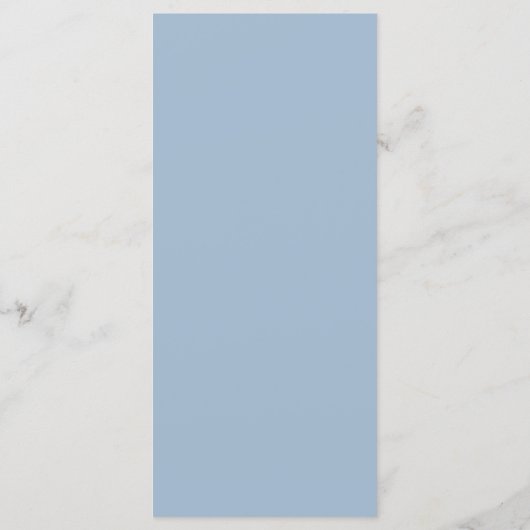 Hand getrokken grillige tafelblad pastel bruiloft menu (Achterkant)