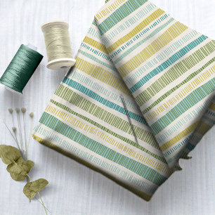 Hand getrokken Grunge Stripes Groen Goud ID826 Stof