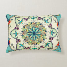 Hand getrokken ijsvogel Mandala