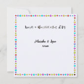 Hand getrokken Katten Happy Birthday Sjabloon (Achterkant)