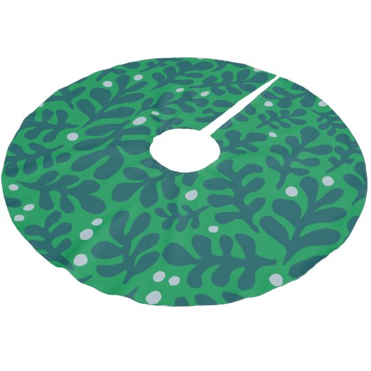 Hand getrokken kerst illustratie kerstboom rok (Gekanteld)