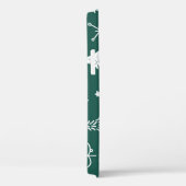 Hand getrokken kerstbomen, winterpatroon. Case-Mate iPhone case (Achterkant / Rechts)
