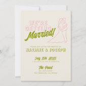 Hand getrokken kleurrijke retro plezier alles in e kaart (Voorkant)