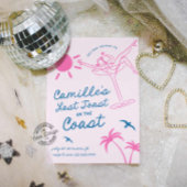 Hand getrokken Kustvrijgezellenweekend Kaart