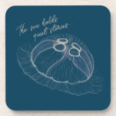 Hand getrokken kwal kunst bier onderzetter (Voorkant)