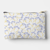 Hand getrokken Lemon Patroon Accessoirezak Etui (Achterkant)