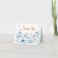 Hand getrokken partij Baby shower