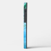 Hand getrokken Peacock Feathers Case-Mate iPhone Case (Achterkant / Links)