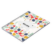 Hand-getrokken Schattige Recept Notitieboek (Linkerzijde)