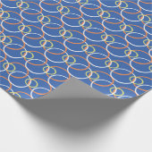 Hand getrokken textuurpatroon cadeaupapier (Hoek)
