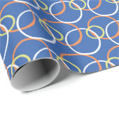 Hand getrokken textuurpatroon cadeaupapier (Rol Hoek)