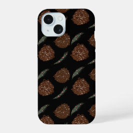 Hand getrokken vakantie iPhone Case iPhone 15 Hoesje