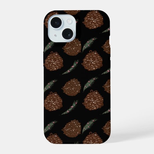 Hand getrokken vakantie iPhone Case iPhone 15 Hoesje (Achterkant)