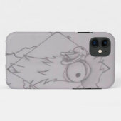 Hand getrokken Vogel / Hei Hei / Moana Tekening Case-Mate iPhone Case (Achterkant (horizontaal))