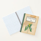 Hand getrokken Wake Robin Gepersonaliseerde Compos Notitieboek (Binnen)