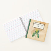 Hand getrokken Wake Robin Gepersonaliseerde Compos Notitieboek (Binnen)